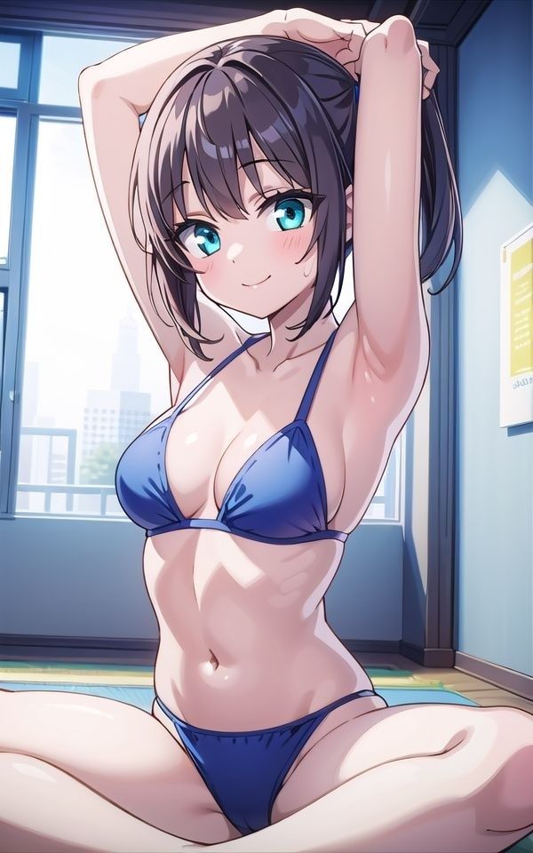 サンプル画像1:グラビア水着を脱がしちゃおう★人気グラドルは水着の下まで鍛えてるっ！(ましゅまろしょこら) [d_387460]