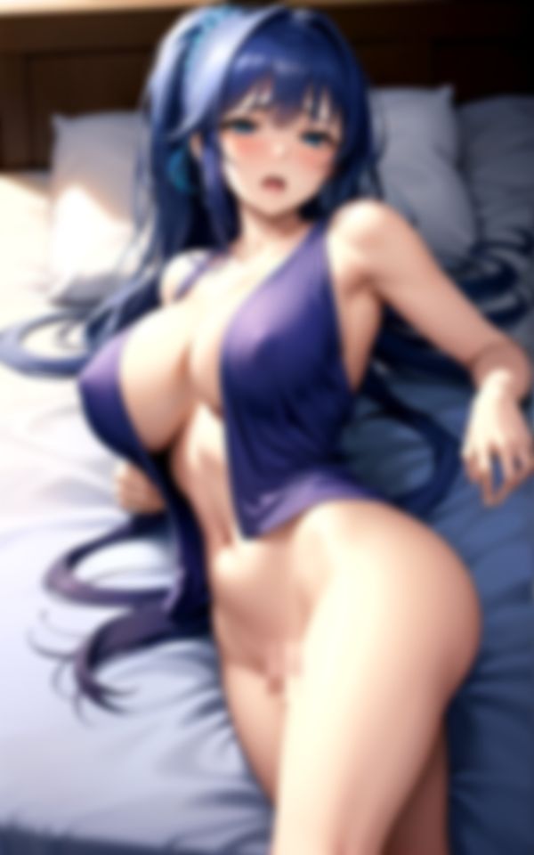 サンプル画像3:初めて二人で過ごした夜、性欲が尽きるまで二人で求め合った(淫夢生成器) [d_387482]