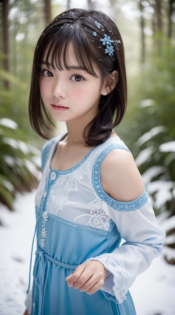 サンプル画像5:民族衣装の美少女達(あい@AI美女倶楽部) [d_387493]