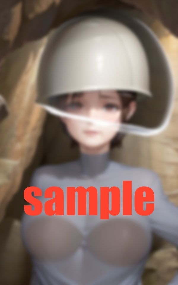 サンプル画像5:狭い洞窟内で 遭難した女性に助けてと せがまれて(松竹梅15) [d_387533]