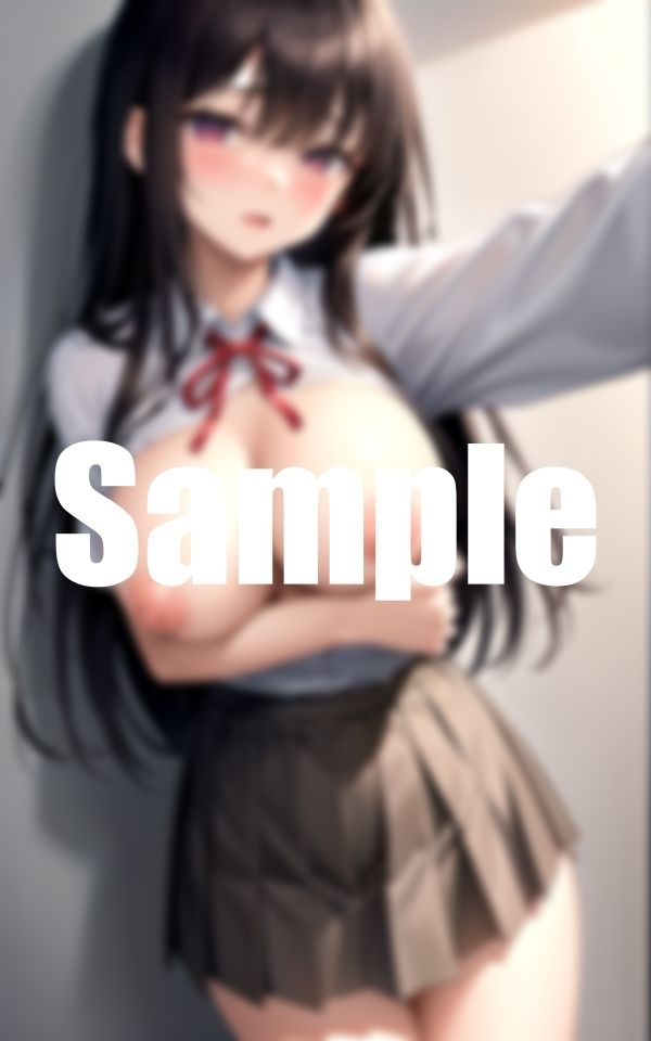 サンプル画像4:生徒会長は爆乳(パンチラぱんだ) [d_387549]