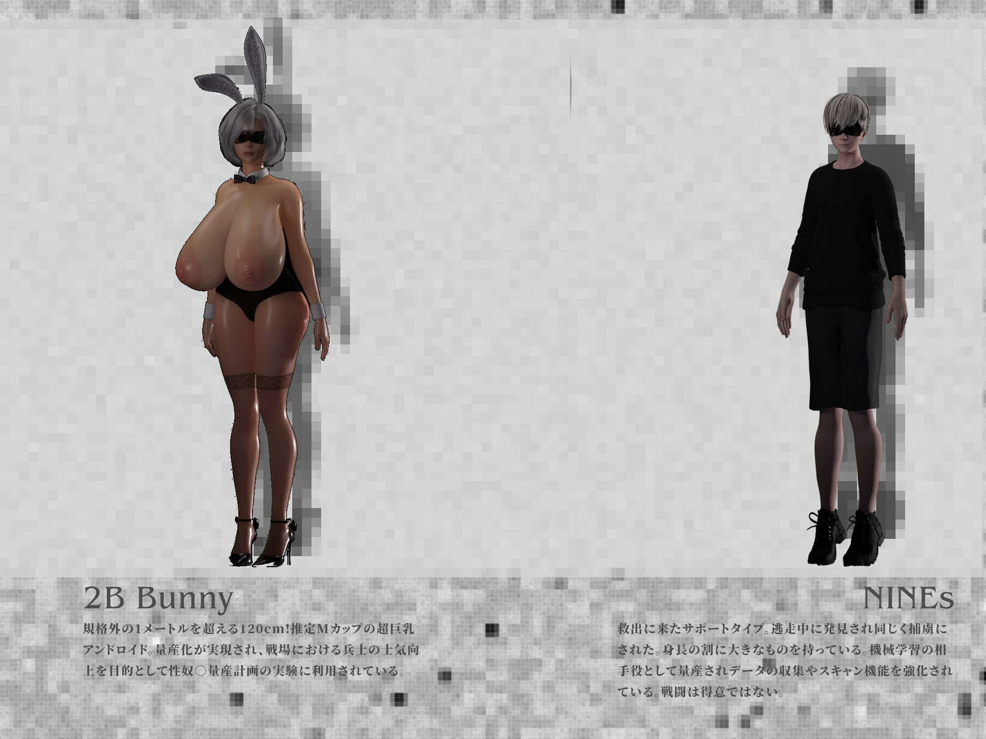 サンプル画像4:2B Bunny IX(かすみんティー) [d_387567]