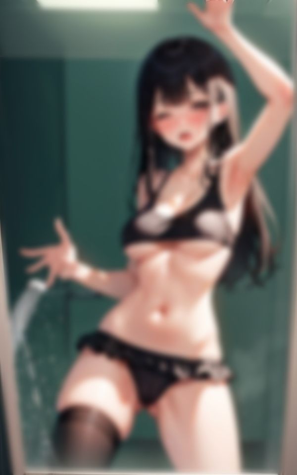 サンプル画像1:ちゃんと見てる？エッチな格好でシャワー浴びるとこVOL.1(panpanyama＋2A) [d_387580]