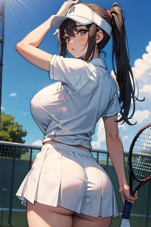 サンプル画像3:【高画質グラビア写真集】テニス部催●女子写真集1(AI dreamer) [d_387599]