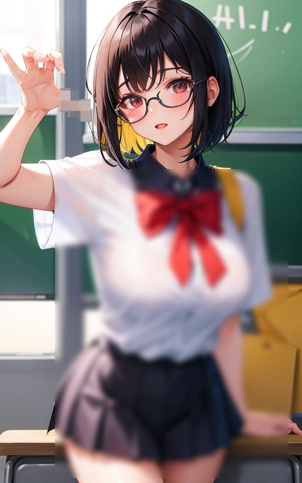 サンプル画像4:隠しきれない着衣巨乳(AIハピネス工房) [d_387600]