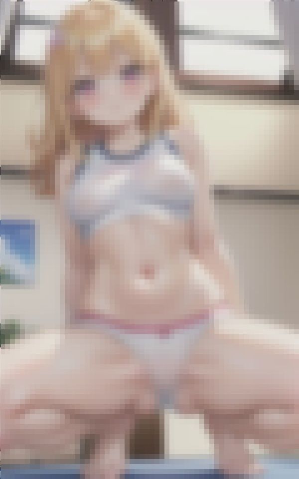 サンプル画像2:筋肉質のスポブラ女子 パート(妄想メガマックス) [d_387623]