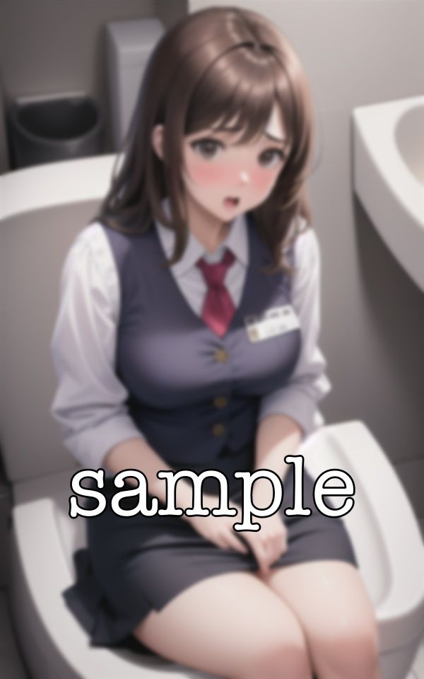 サンプル画像5:新卒をトイレで生ハメ131連発！Fカップの童顔制服に勃起不可避の興奮デラックス！(トリビアの熟女) [d_387626]