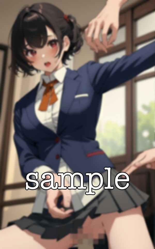 サンプル画像1:ハプバー特集！まさかの制服JKがやってきてサラリーマンに犯●れる特別スペシャル！(高級美女クラブ) [d_387634]