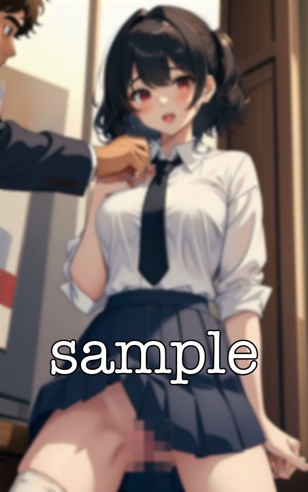 サンプル画像2:ハプバー特集！まさかの制服JKがやってきてサラリーマンに犯●れる特別スペシャル！(高級美女クラブ) [d_387634]