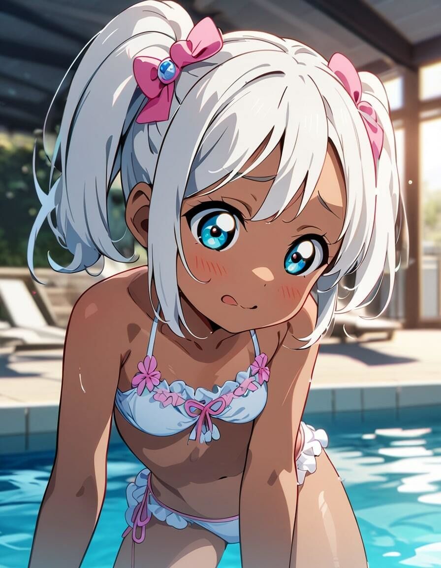 サンプル画像5:褐色びきにちゃん(くりーむばなな) [d_387657]