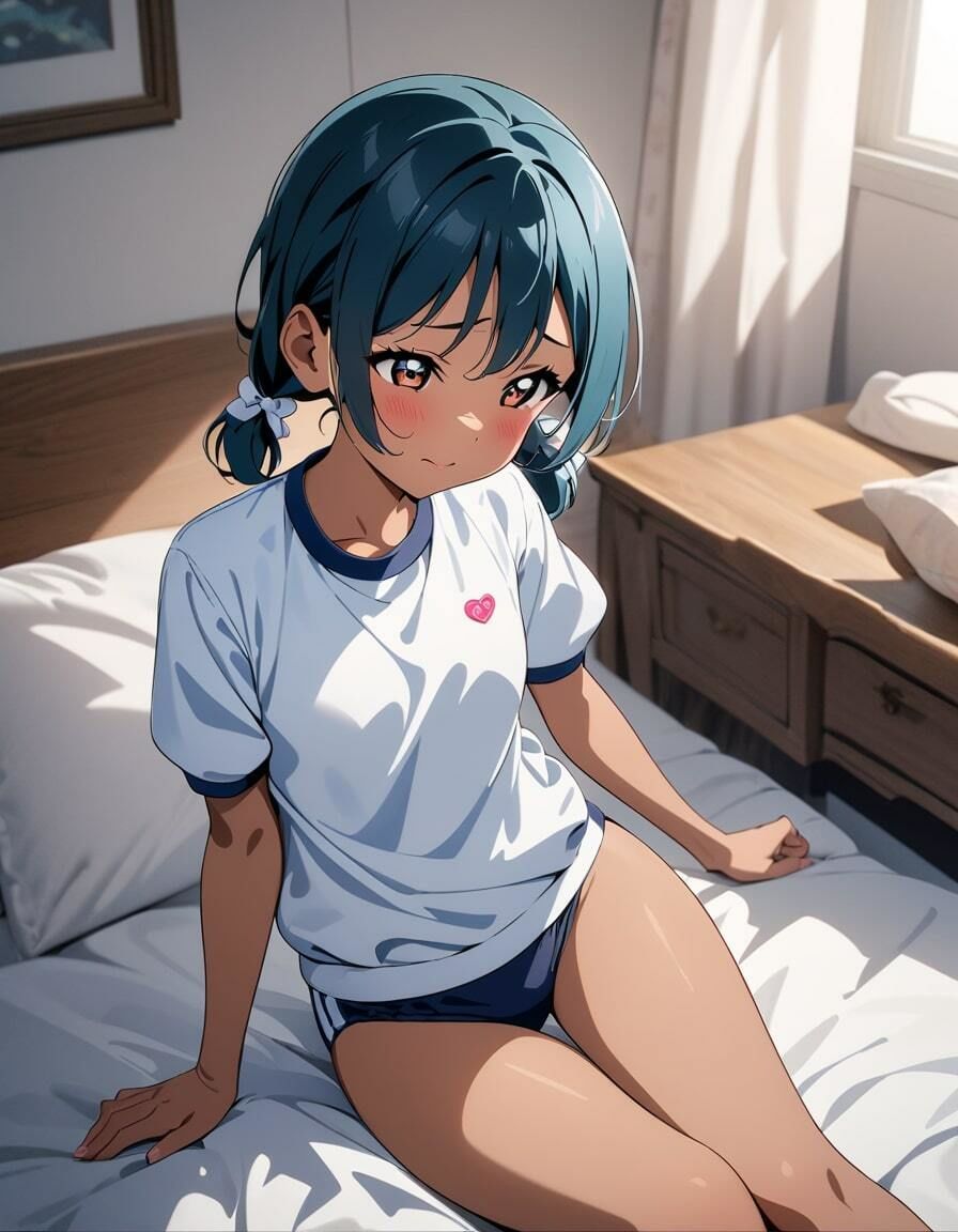 サンプル画像2:褐色ぶるまちゃん(くりーむばなな) [d_387659]