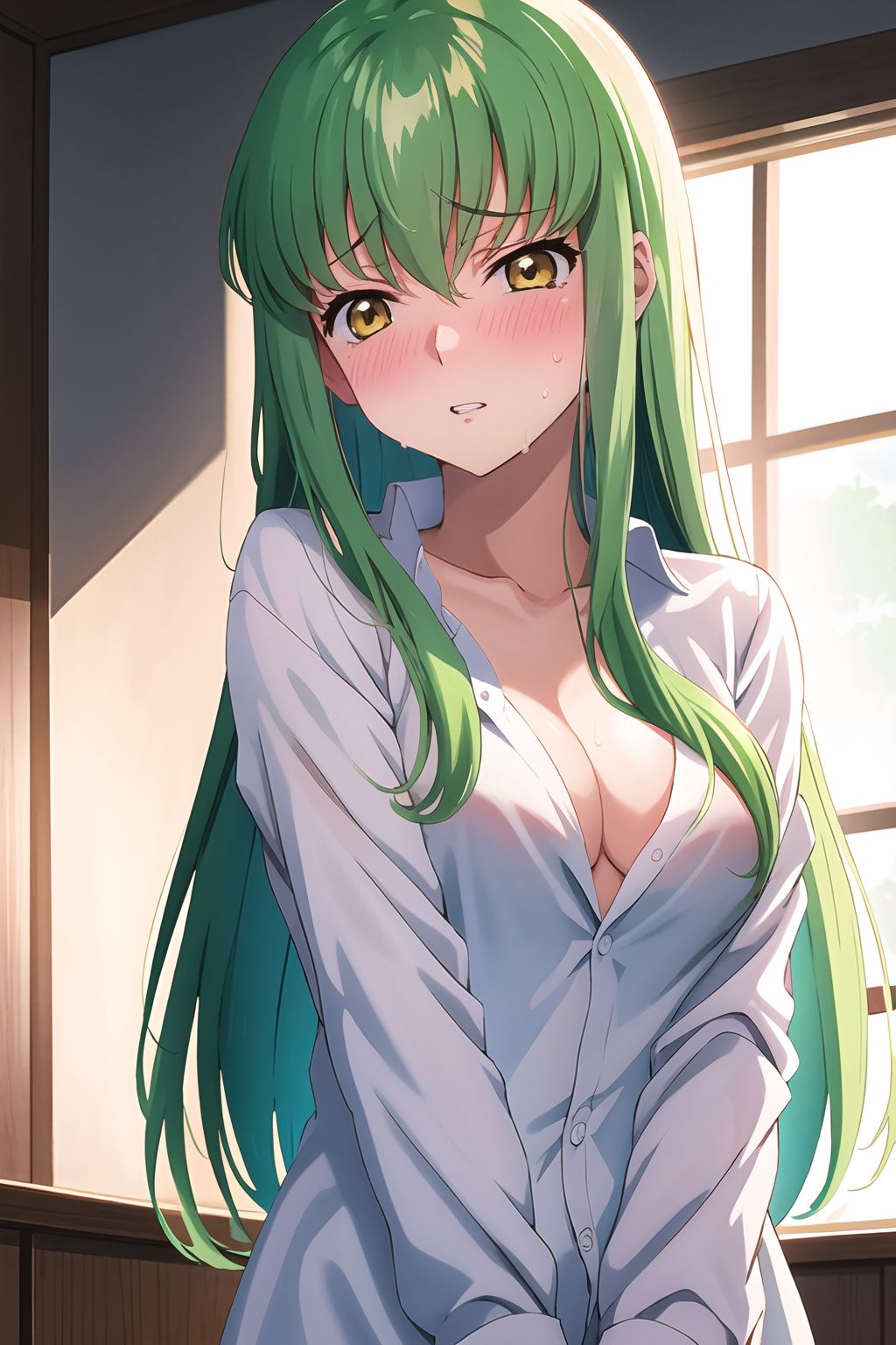 サンプル画像2:コー〇ギア〇 C.〇.のえっちなCG集(AIアトリエ) [d_387735]