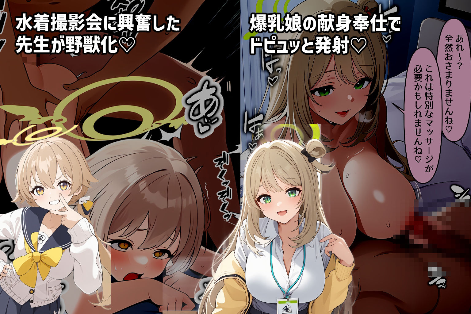 サンプル画像5:先生だ〜い好き！ いちゃエッチして妊娠？(ゆっちAIA) [d_387742]