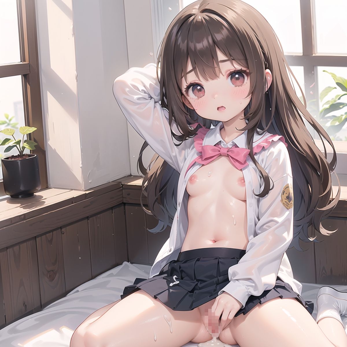 サンプル画像3:【豪華中出し300枚】ロリJK強●中出し性交Part3(ひよこにこばん) [d_387750]