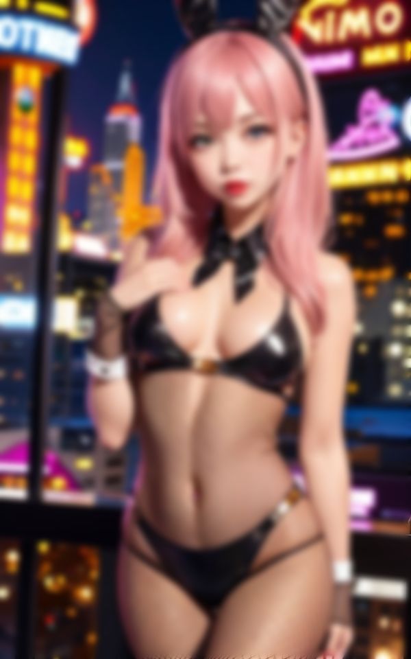 サンプル画像5:とってもエッチな淫乱バニーガールの誘惑(AIハッピー) [d_387824]