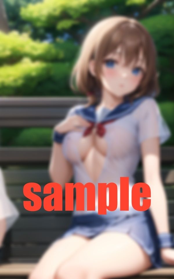 サンプル画像1:介抱！公園のベンチで うとうと女子(can) [d_387839]