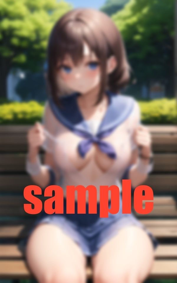 サンプル画像3:介抱！公園のベンチで うとうと女子(can) [d_387839]