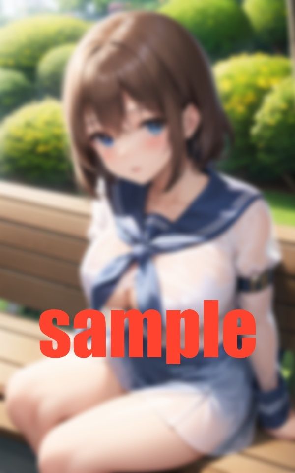 サンプル画像4:介抱！公園のベンチで うとうと女子(can) [d_387839]