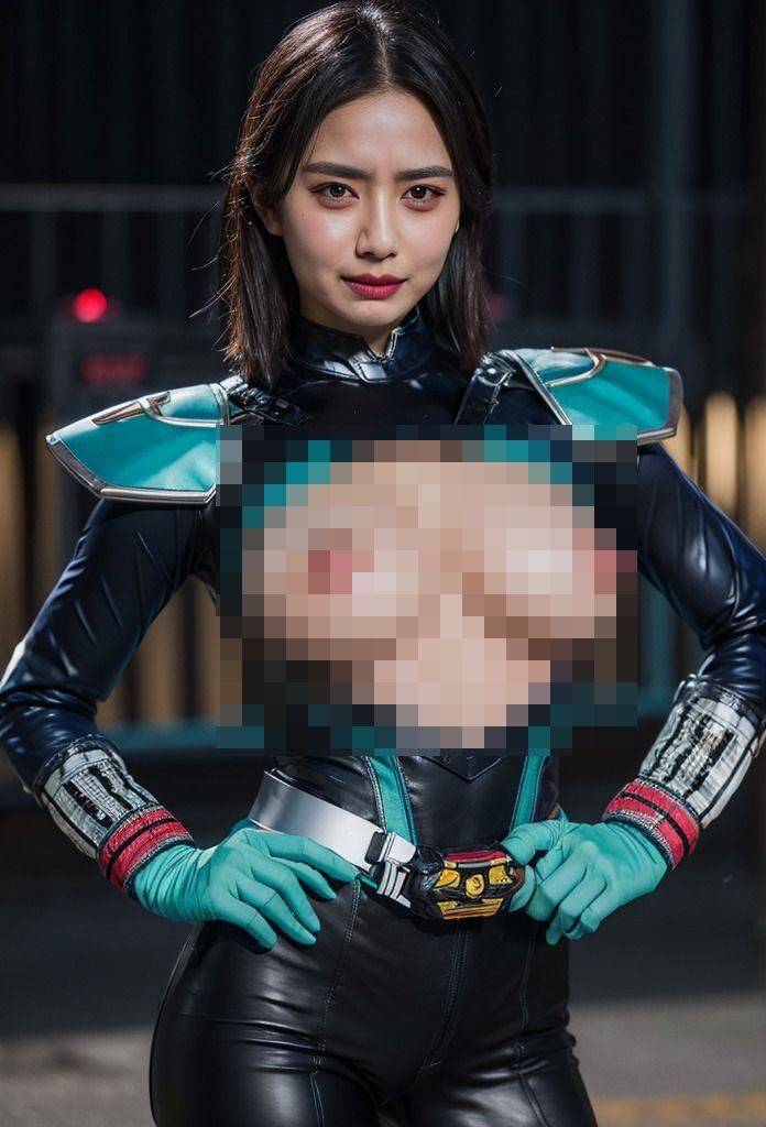 サンプル画像3:裸のコスプレ戦隊〜卑猥な熟女ヒロイン vol.4(ヒロイン危機一髪！) [d_387850]