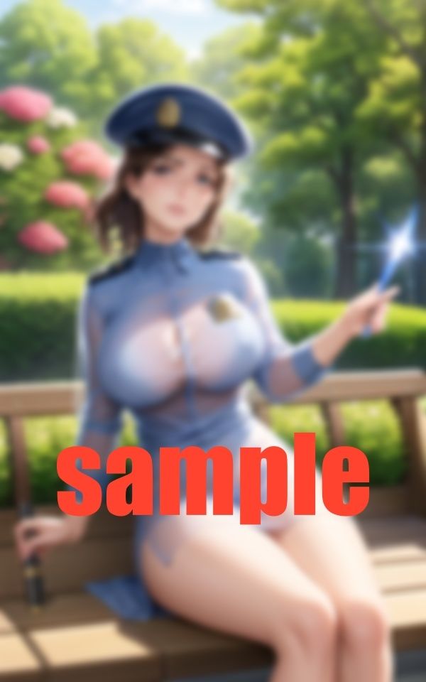 サンプル画像2:禁断の警ぱい触っても逮捕されない(富裕浮遊) [d_387853]
