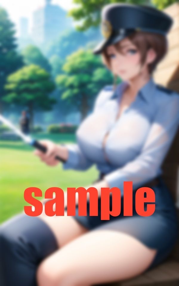 サンプル画像6:禁断の警ぱい触っても逮捕されない(富裕浮遊) [d_387853]