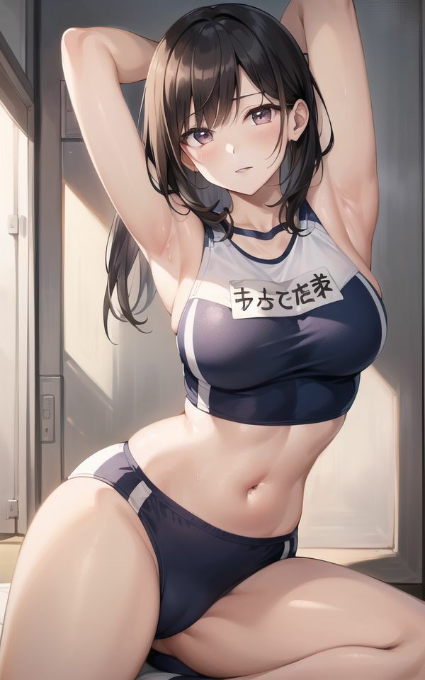 サンプル画像1:【陸上女神の誘惑】 爆乳アスリートのハーレムヌルヌルパラダイス(ほわいと・すぷらっしゅ！) [d_387864]