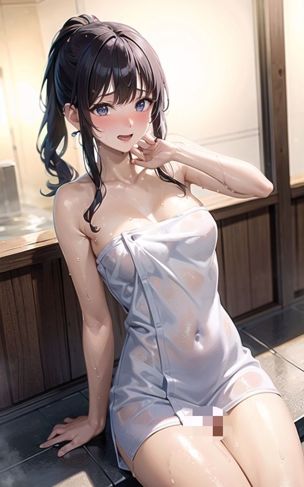 サンプル画像1:ぬるぬる天国 美女と混浴(虹のふもと) [d_387870]