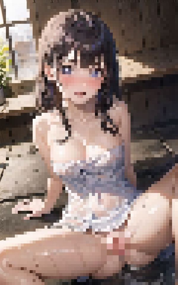 サンプル画像6:ぬるぬる天国 美女と混浴(虹のふもと) [d_387870]