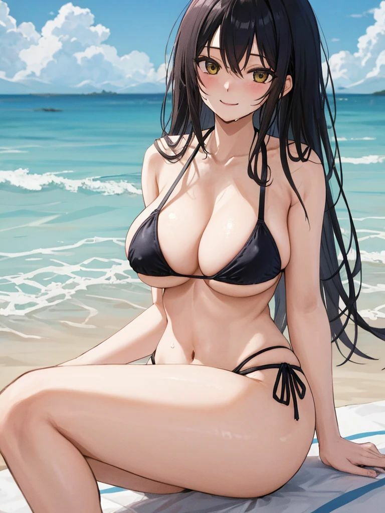 サンプル画像3:ムッチムチで健康的なビキニ美女イラスト集(娘娘飯店) [d_387994]