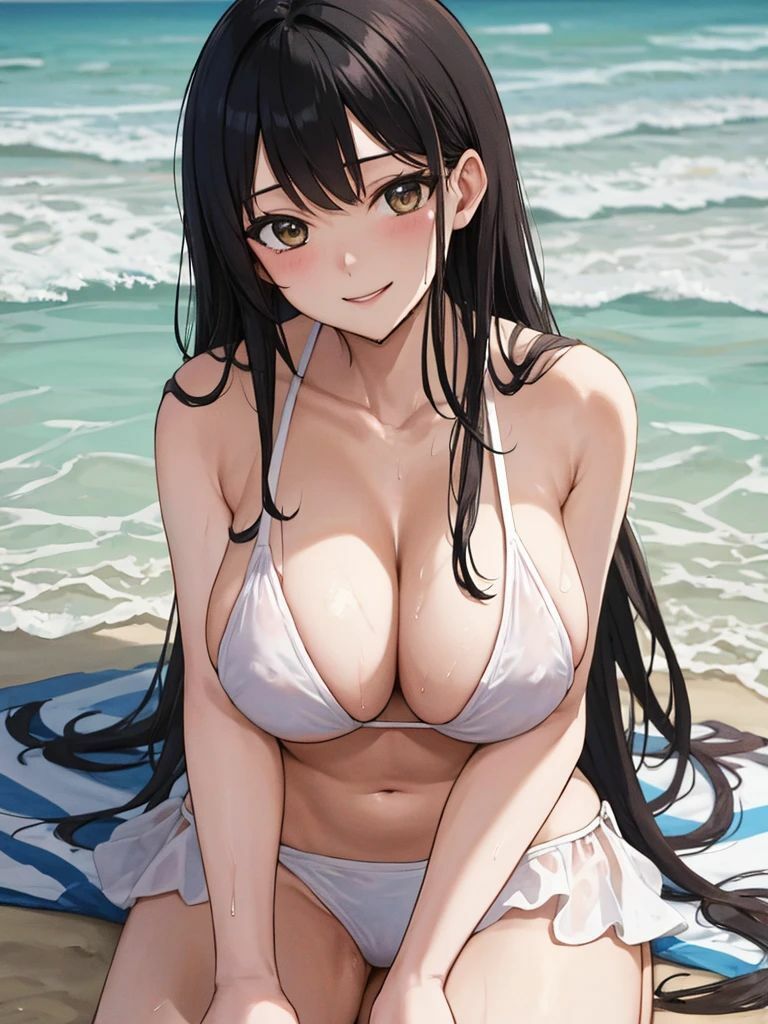 サンプル画像4:ムッチムチで健康的なビキニ美女イラスト集(娘娘飯店) [d_387994]