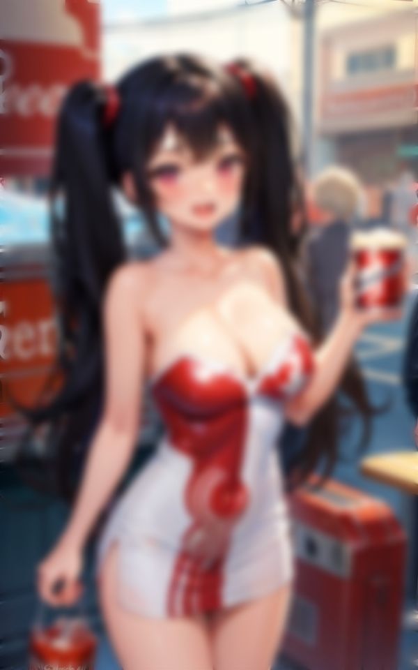 サンプル画像2:ビアガーデンのムチムチ少女VOL.1(panpanyama＋3D) [d_388051]