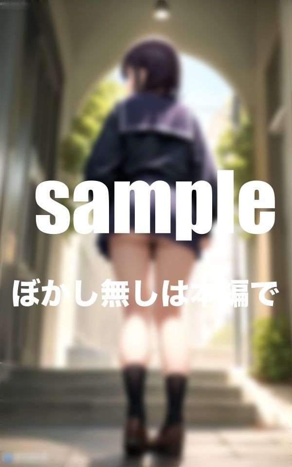 サンプル画像3:お尻丸出し！CITY GIRL(かみなり) [d_388062]