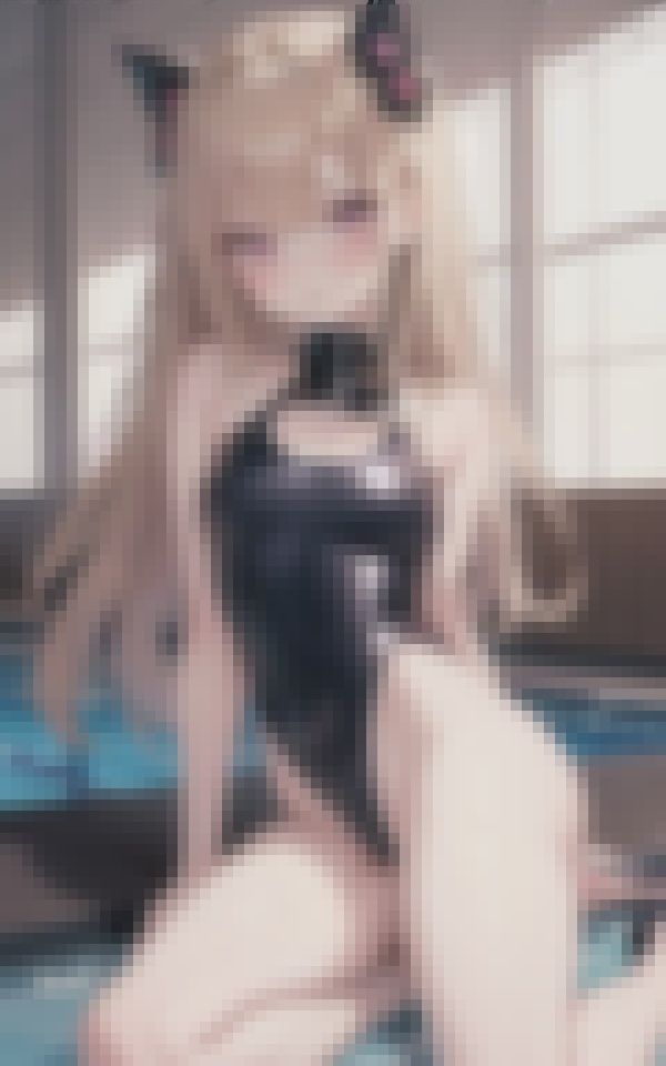 サンプル画像3:市民プールにいた透け透け競泳水着の美女たち パート3(てんぱい) [d_388091]