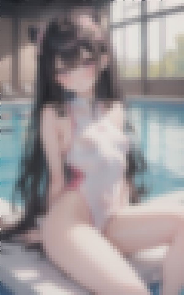 サンプル画像1:市民プールにいた透け透け競泳水着の美女たち パート6 131p(TKサークル) [d_388098]