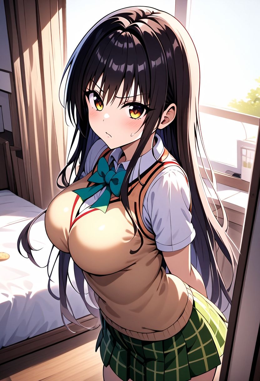 サンプル画像1:ふつうのエッチなCG集 古◯川唯編(のらのぶた) [d_388131]