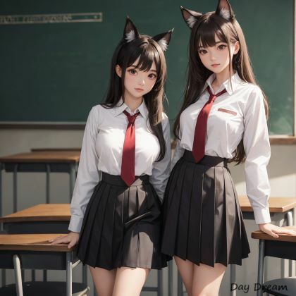 サンプル画像2:猫耳教室R2(Day Dream) [d_388132]