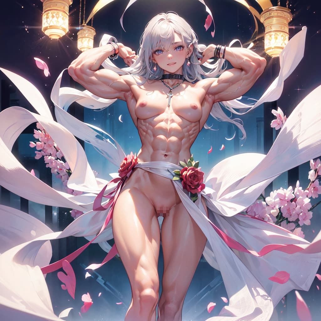 サンプル画像2:もしも全裸美少女だらけのヌードボディビルディングコンテストがあったら4(ANAGO) [d_388145]