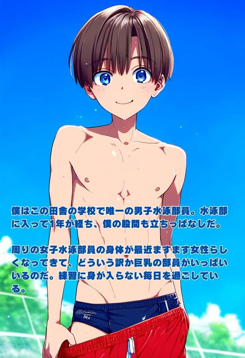 サンプル画像1:水泳部の巨乳を学校と屋外で辱める田舎暮らし 中出し孕ませ・パイズリ・ぶっかけ(あさひ屋) [d_388153]