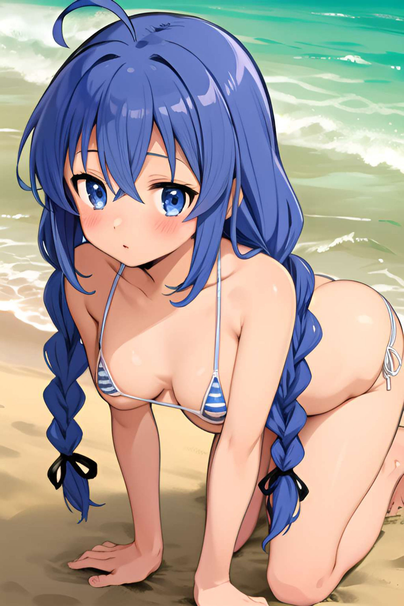 サンプル画像3:ロ○シー 露出・水着・全裸(ヘビやま屋) [d_388156]