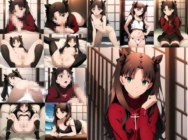 サンプル画像1:FA〇E 遠〇凛CG集 Vol.1(メメントモリ) [d_388172]