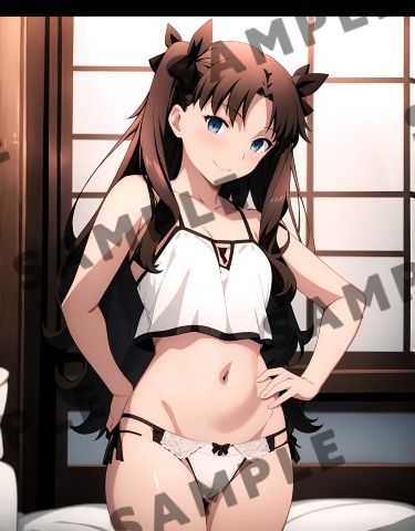 サンプル画像2:FA〇E 遠〇凛CG集 Vol.1(メメントモリ) [d_388172]