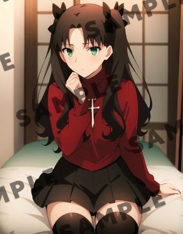 サンプル画像6:FA〇E 遠〇凛CG集 Vol.1(メメントモリ) [d_388172]