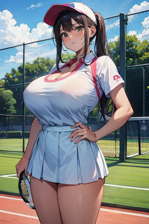 サンプル画像3:【高画質グラビア写真集】テニス部催●女子写真集2 〜お尻中心CG集編〜(AI dreamer) [d_388184]