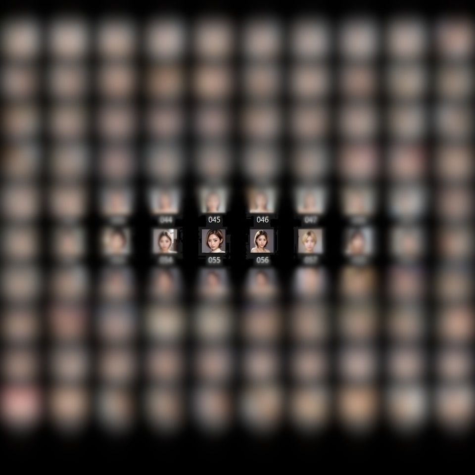 サンプル画像6:ぶっかけ顔射美女の函Vol.2(AI美女の函) [d_388194]