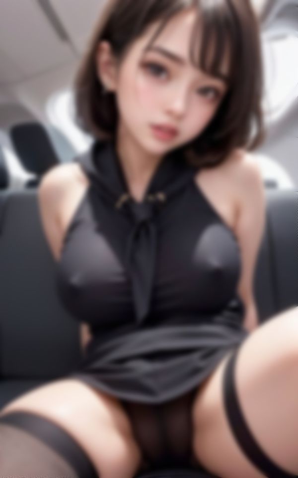 サンプル画像6:僕を見つめて誘惑してくる生意気な新人CAコレクション110枚(あい高画質出版) [d_388238]