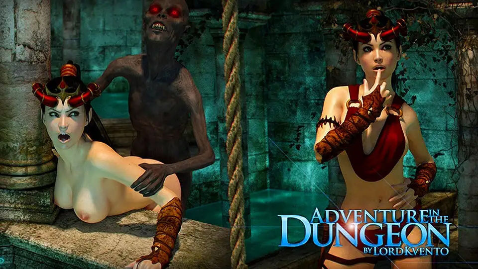 サンプル画像1:ダンジョン冒険（作者:LORD-KVENTO）(Affect3D) [d_388298]