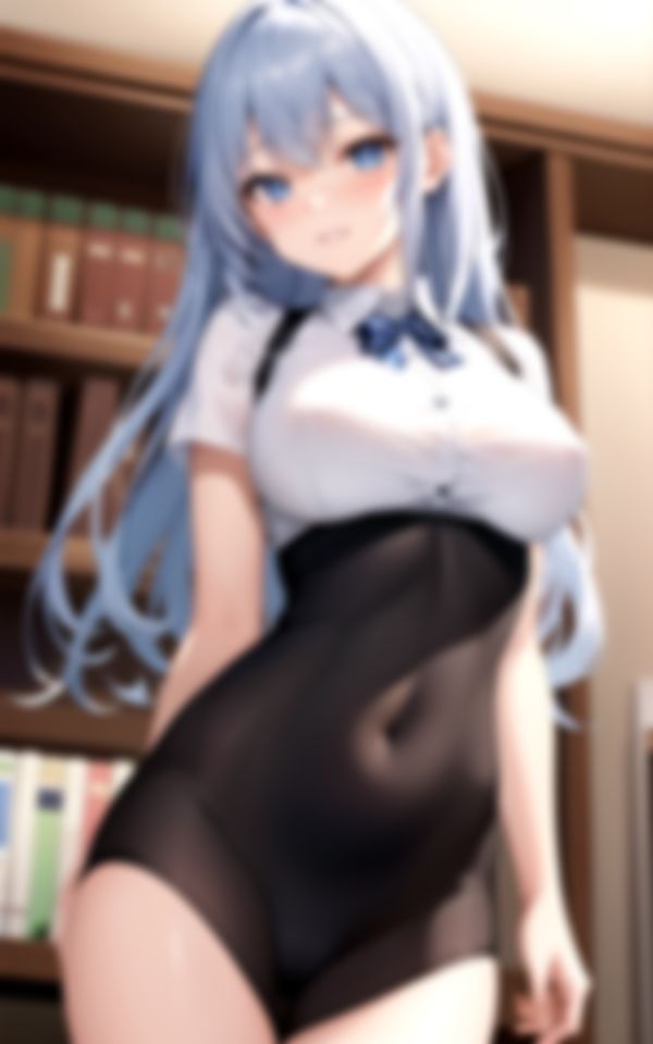 サンプル画像3:放課後の図書室で静寂告白性交(インフォエロティカ) [d_388333]