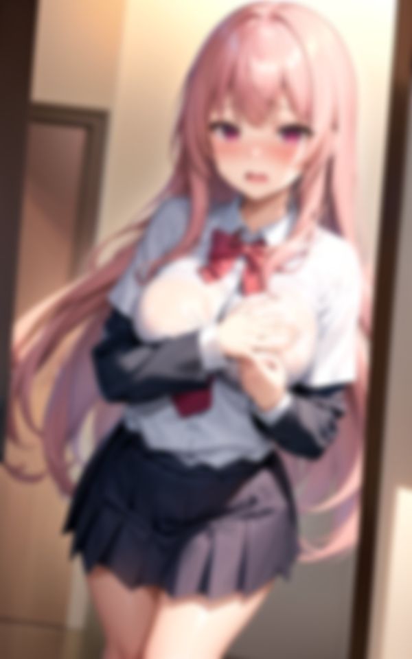 サンプル画像5:おっぱいが大きすぎて焦る女○○生(インフォエロティカ) [d_388335]