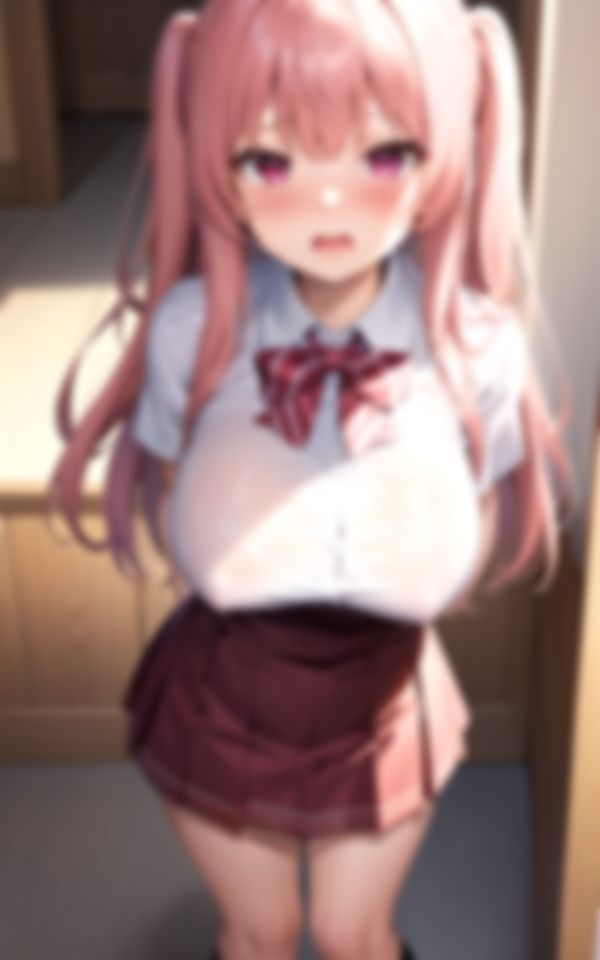 サンプル画像6:おっぱいが大きすぎて焦る女○○生(インフォエロティカ) [d_388335]