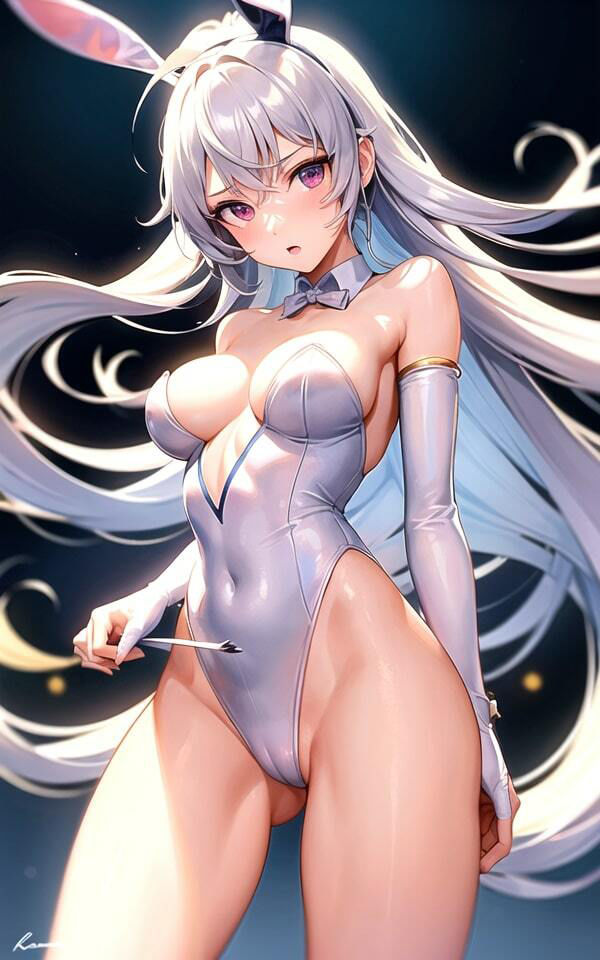 サンプル画像2:バニー美女 妄想 130P収録(清楚系美女) [d_388393]